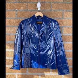 Pamela McCoy Blue Cobalt Jacket medium